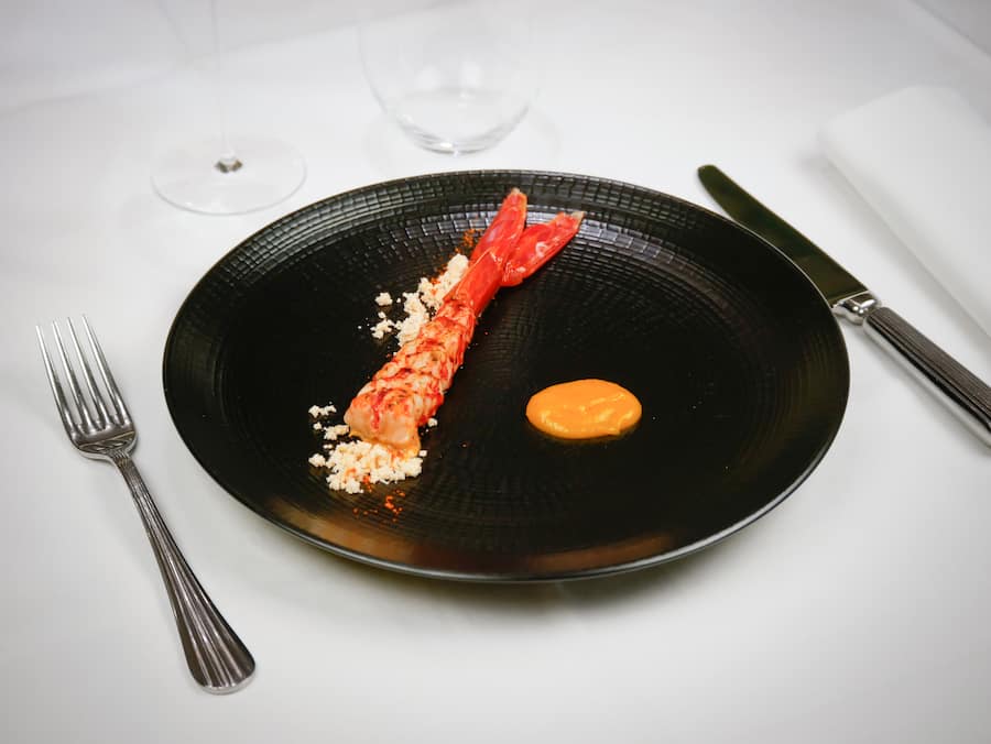 Mandarin Oriental Genève champagne carabinieros crustacés