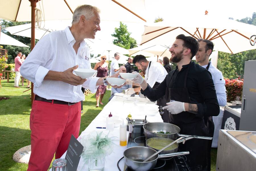 Gault Millau Garden Party 2021, Marc Langenbrinck, Marco Campanella