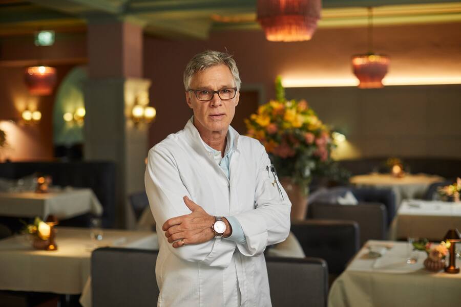Marcu G. Lindner, Chef im Bellevue Gstaad, 01.10.2018, Foto Lucian Hunziker