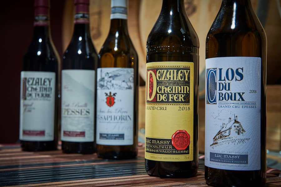 Epesses, le 6 septembre 2019 Domaine Luc Massy avec ses fils Gregory et Benjamin © sedrik nemeth