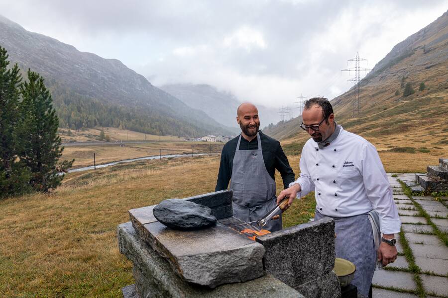 Birlo Piantanida Feuerstelle Bernina