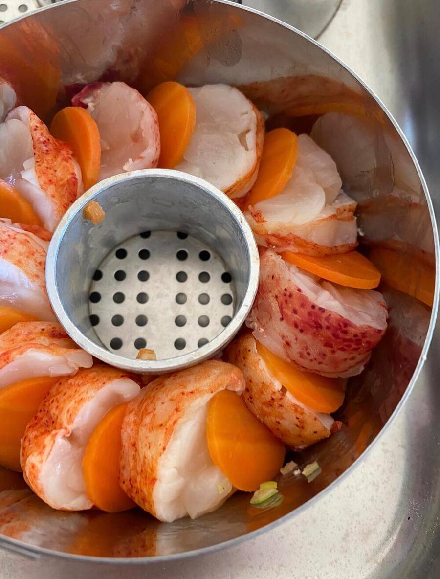 Montage homard Colas Gonin Objectif Top Chef 2021