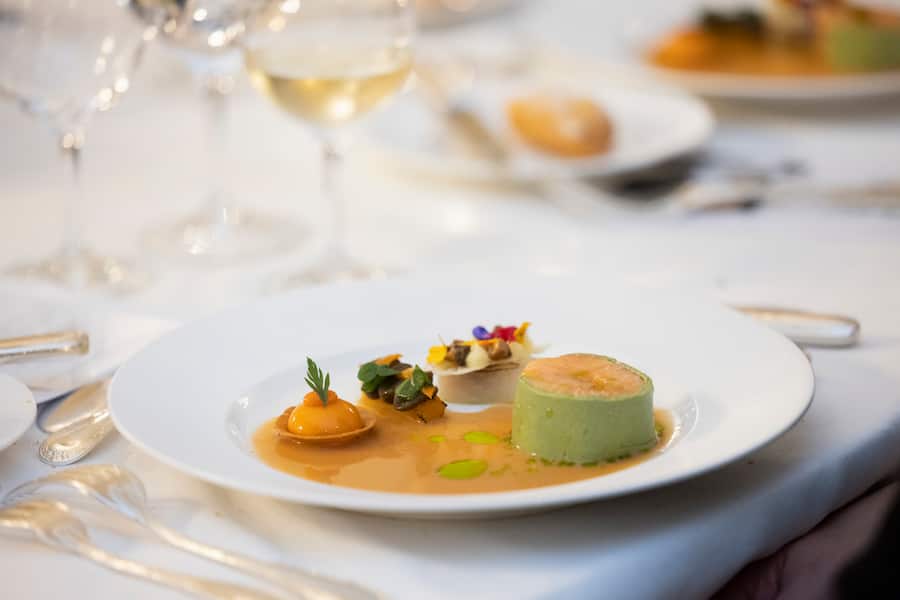 Paul Cabayé Cuisinier d'Or Menu gagnant