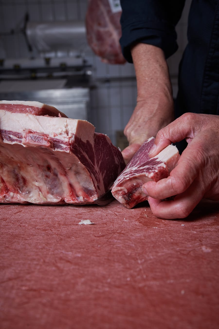 Martigny, le 14 octobre 2021Joel Suter chez Merat fournisseurs de viandes dans la gastronomie © Sedrik Nemeth
