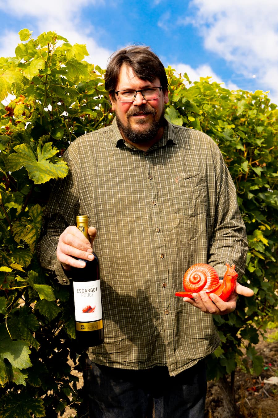Escargot Rouge OVV Office des Vins Vaudois Domaine du Capitole