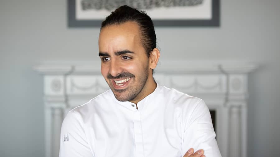 Franck Pelux Table Lausanne Palace