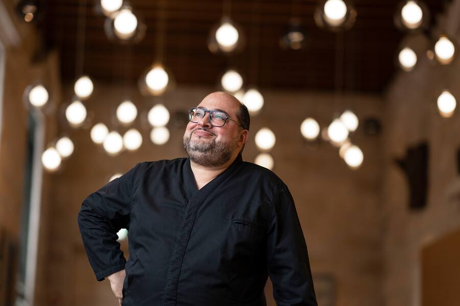 19.10.2021; Zürich: GMCH - Restaurant Ornellaia; Portrait von Antonio Colaianni. © Valeriano Di Domenico