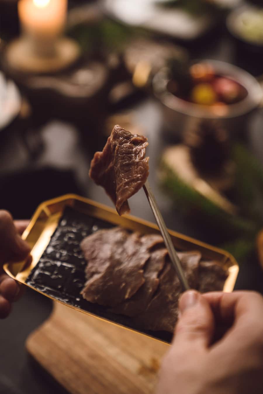 Handselected Jungkuhfilet von Luma Delikatessen für Fondue Chinoise