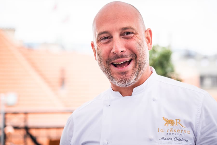 La Réserve Eden au Lac Zürich Executive Chef Marco Ortolani November 2021