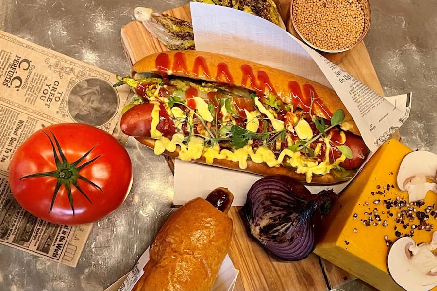 La Réserve Eden au Lac Zürich Hot Dog November 2021