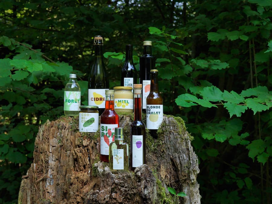 Montheron Chalet des Enfants limonades forêt