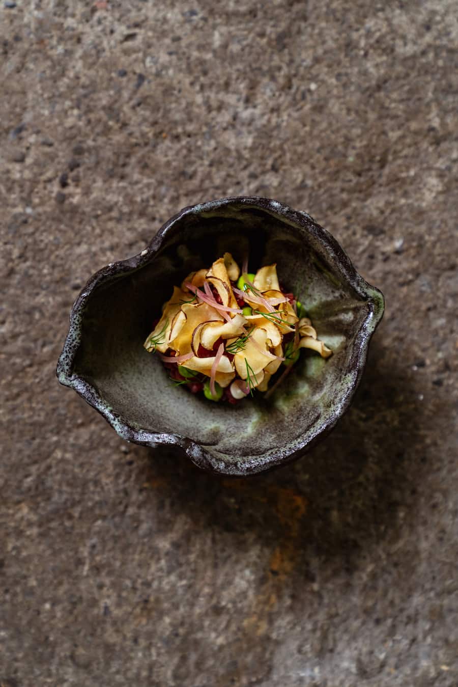 Lamm-Tatar - Oscar de Matos, Chefkoch Maihöfli Luzern, kocht mit Luma Fleisch - Freitag, 29.1.2021 - Copyright Olivia Pulver