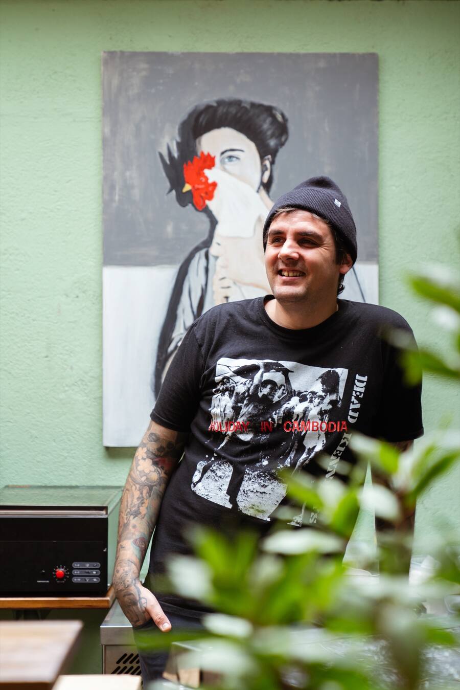 Oscar de Matos, Chefkoch Maihöfli Luzern, kocht mit Luma Fleisch - Freitag, 29.1.2021 - Copyright Olivia Pulver