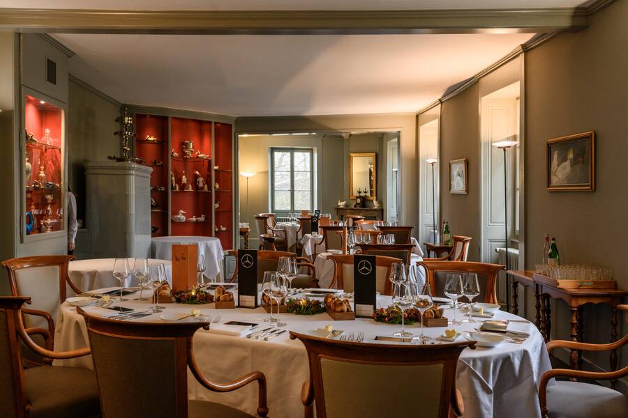 Vufflens-le-Château, 28 novembre 2021. Déjeuner à quatre mains chez Guy Ravet, rejoint par le chef Franck Reynaud. ©François Wavre | Lundi13