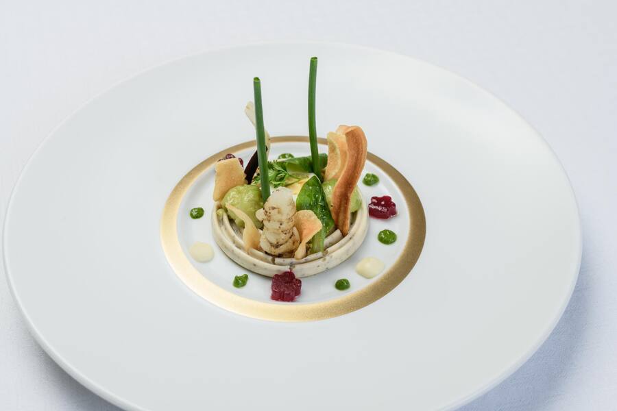 Vufflens-le-Château, 28 novembre 2021. Déjeuner à quatre mains chez Guy Ravet, rejoint par le chef Franck Reynaud. ©François Wavre | Lundi13