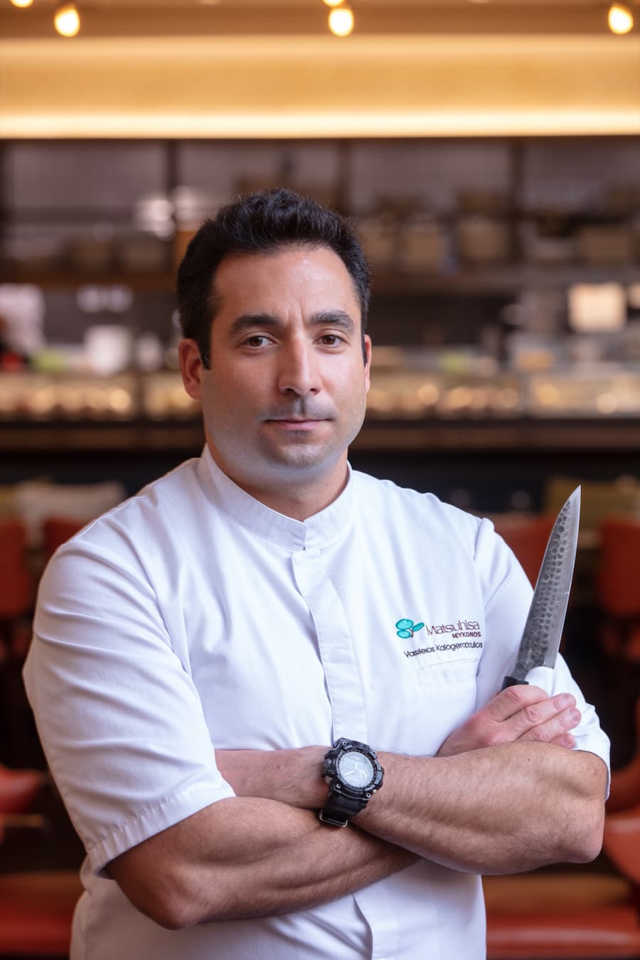 Badrutt's Palace St. Moritz neue Chefs in Restaurants Igniv & Matsuhisa Dezember 2021 Küchenchef Vasileos Kalogeropoulos