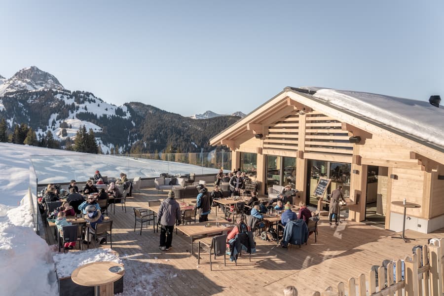 Bergrestaurant Eggli Gstaad mit Chef Martin Bieri Winter 2021