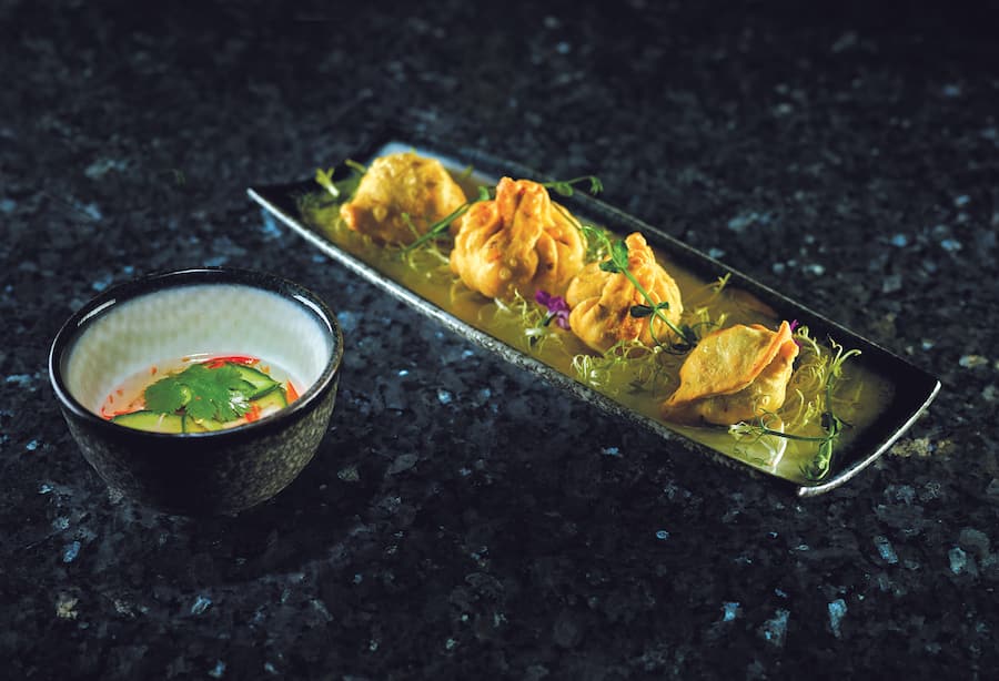 Gstaad Palace indische Gerichte von Ravi Bajaj Dezember 2021