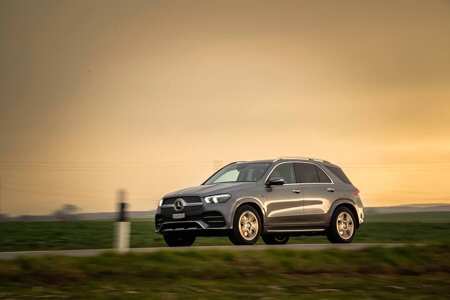 Guy Ravet unterwegs im Mercedes GLE 2021