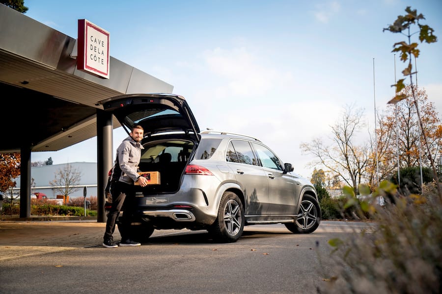 Guy Ravet unterwegs im Mercedes GLE 2021