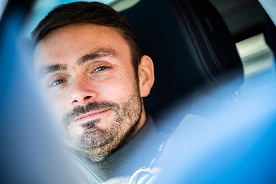 Guy Ravet unterwegs im Mercedes GLE 2021