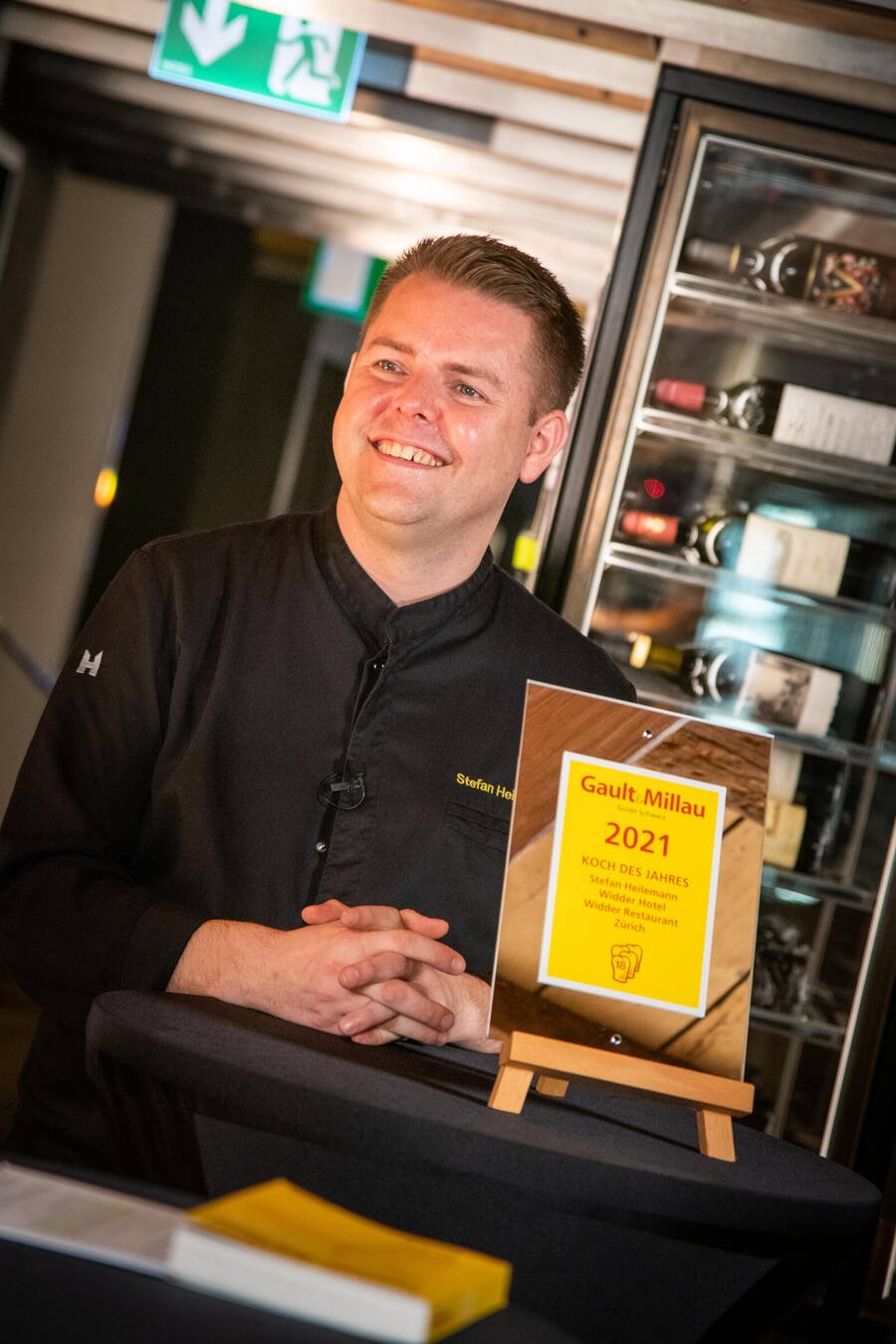 Stefan Heilemann wird Koch des Jahres 2021 Koch des Jahres, Stefan Heilemann, Widder, Zürich, Koch des Jahres 2021 © Thomas Buchwalder
