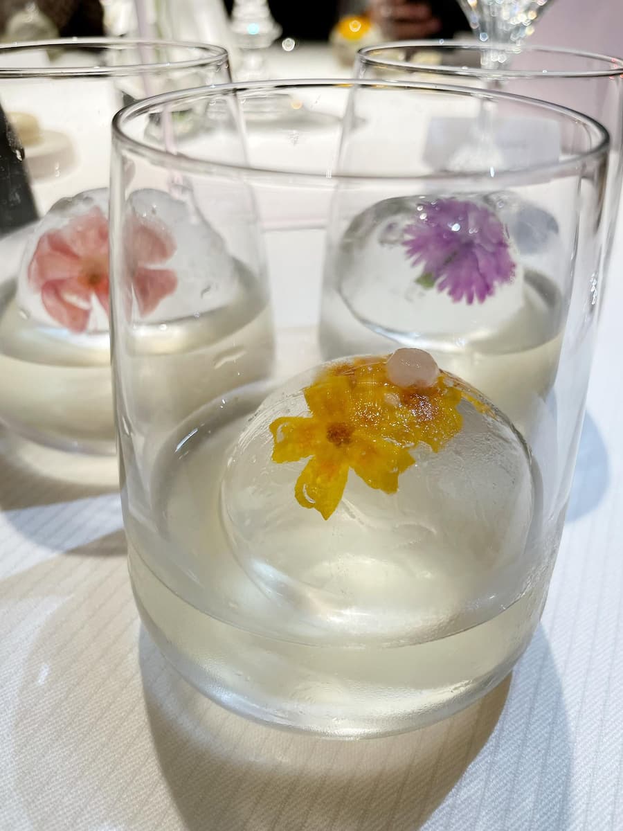 Menu sans alcool Beau-Rivage Palace Lausanne