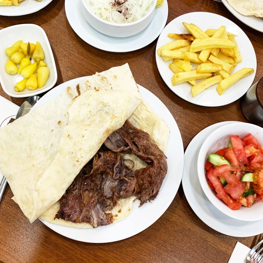 Bayramoglu Döner Kebab in Istanbul Türkei