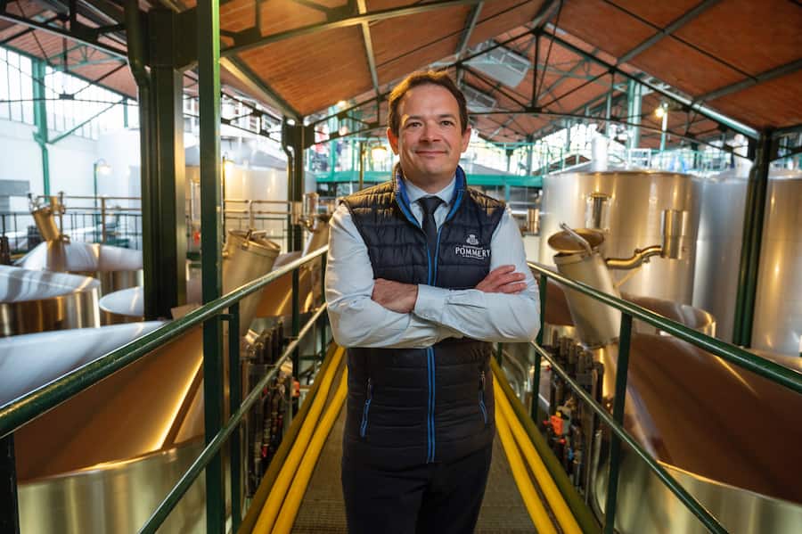 Chef de Cave Clément Pierlot in der Cuveri