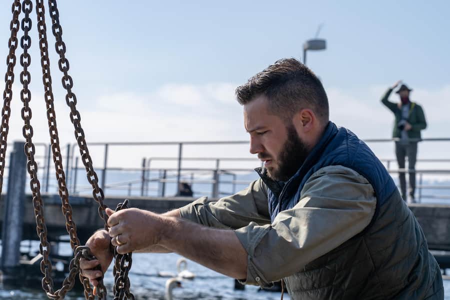 Weingut Irsslinger in Wangen, SZ; Robert und Chantal Irsslinger. © HO Fotograf, Fotografin in den Metadaten angeben.
