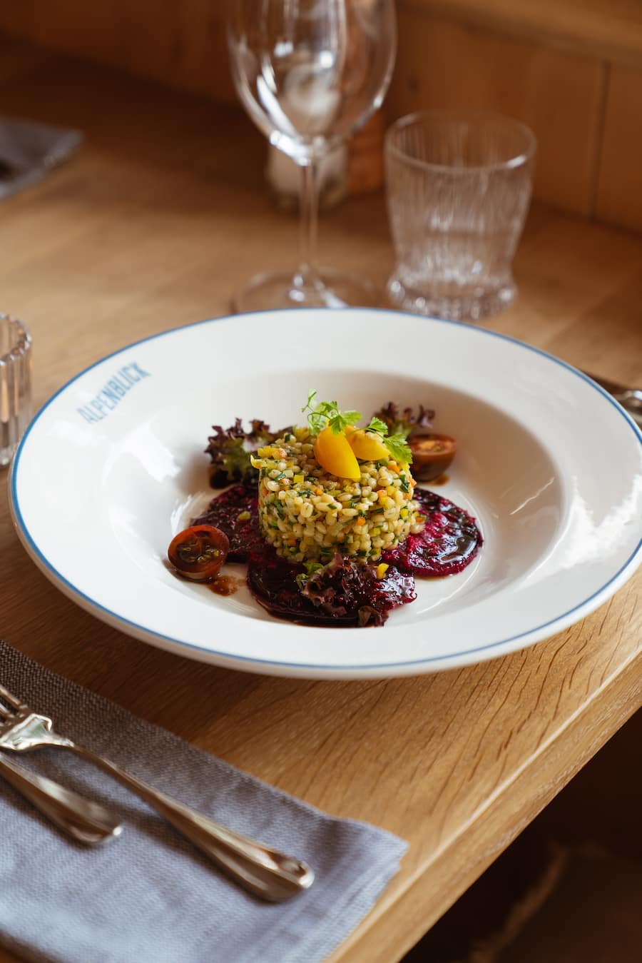 Gersten-Tartar auf Rande - Alpenblick, Arosa - Beat Caduff & Hitsch Leu - 7. Januar 2022 - Copyright Olivia Pulver