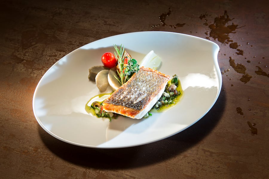 Food Le Grand Chalet in Gstaad by Chef Steve Willié Winter 2022