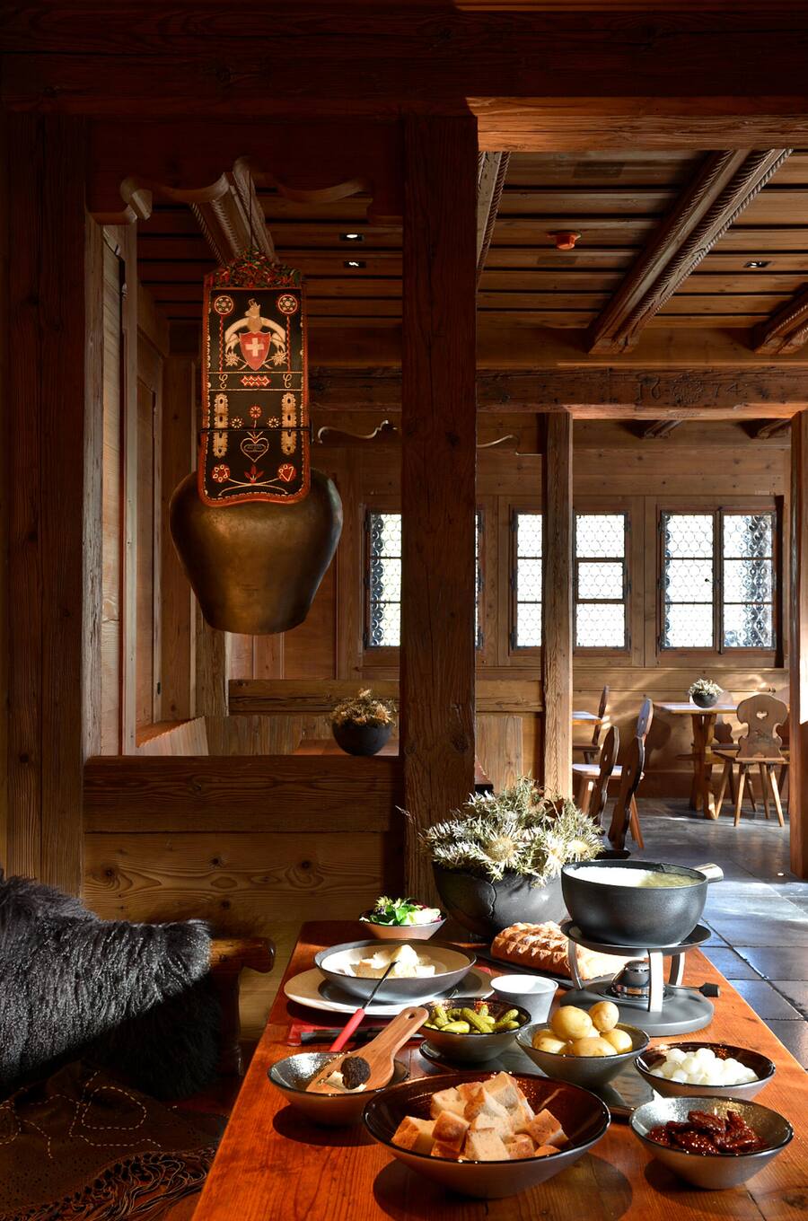 Hotel The Alpina Gstaad im Kanton BE von innen 2021