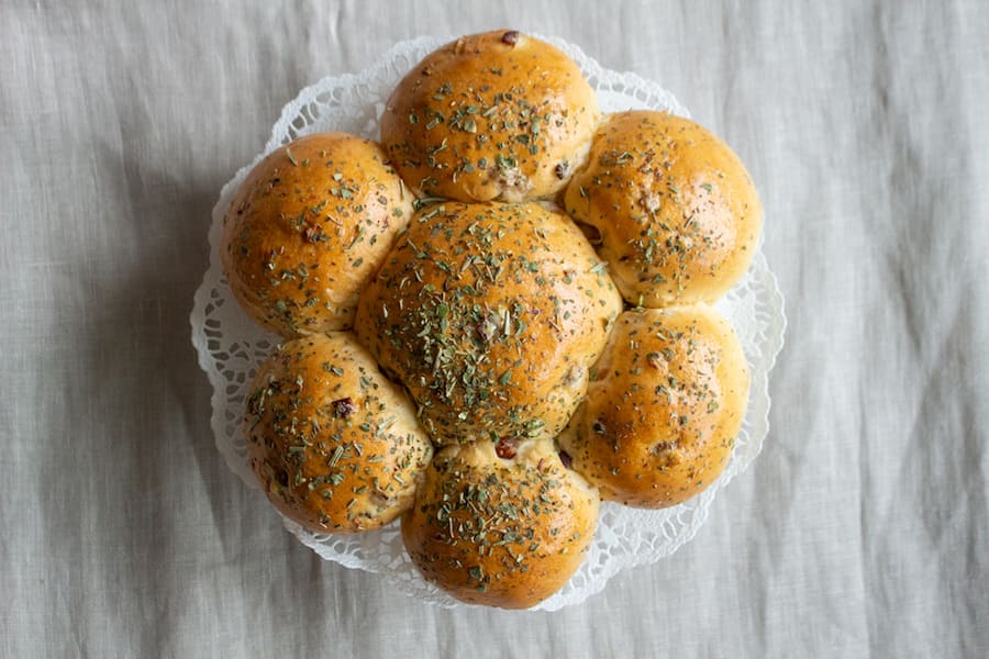 Der salzige Kuchen sorgt für Abwechslung auf dem Esstisch. 04.01.2022. Buchmann. Sydney Karolewski