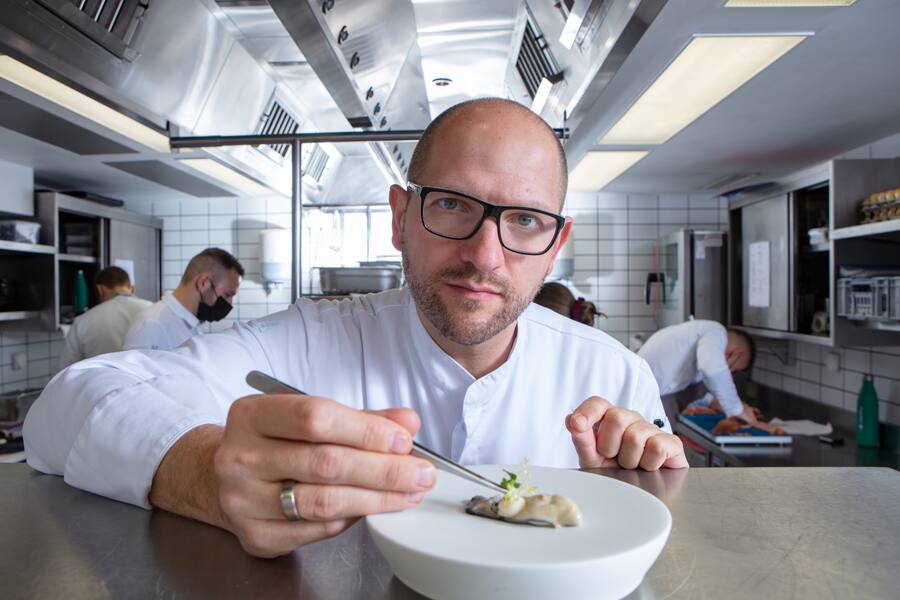 Rolf Fliegaufs Küche im Giardino Mountain Januar 2022