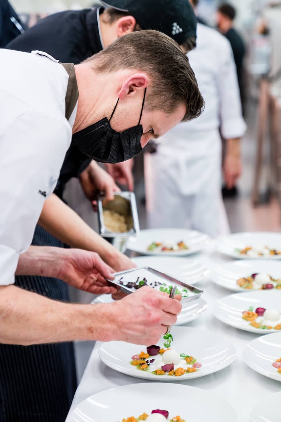 Michael Kempf, Restaurant FACIL, Berlin - Tschuggen Gourmet Tour - Arosa - 7. Januar 2022 - Copyright Olivia Pulver