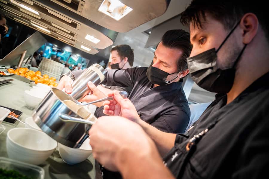 4 Hands Lunch mit Andreas Caminada und Franck Giovannini 2022