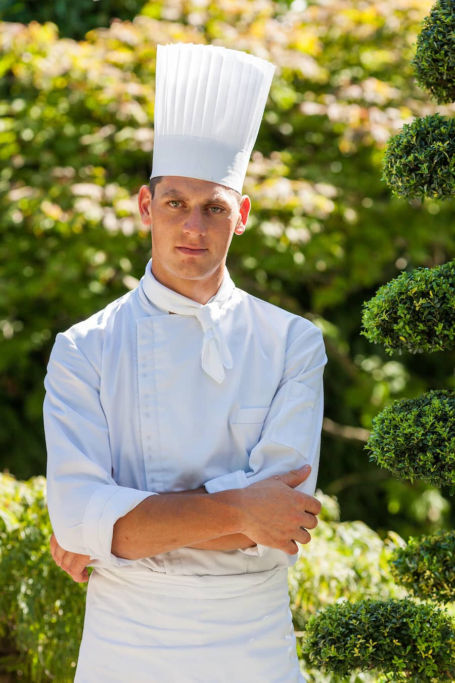 Jeremy Desbraux (Koch, Kuechenchef) - Georges Wenger - Le Noirmont, 27.8.2018 - HO