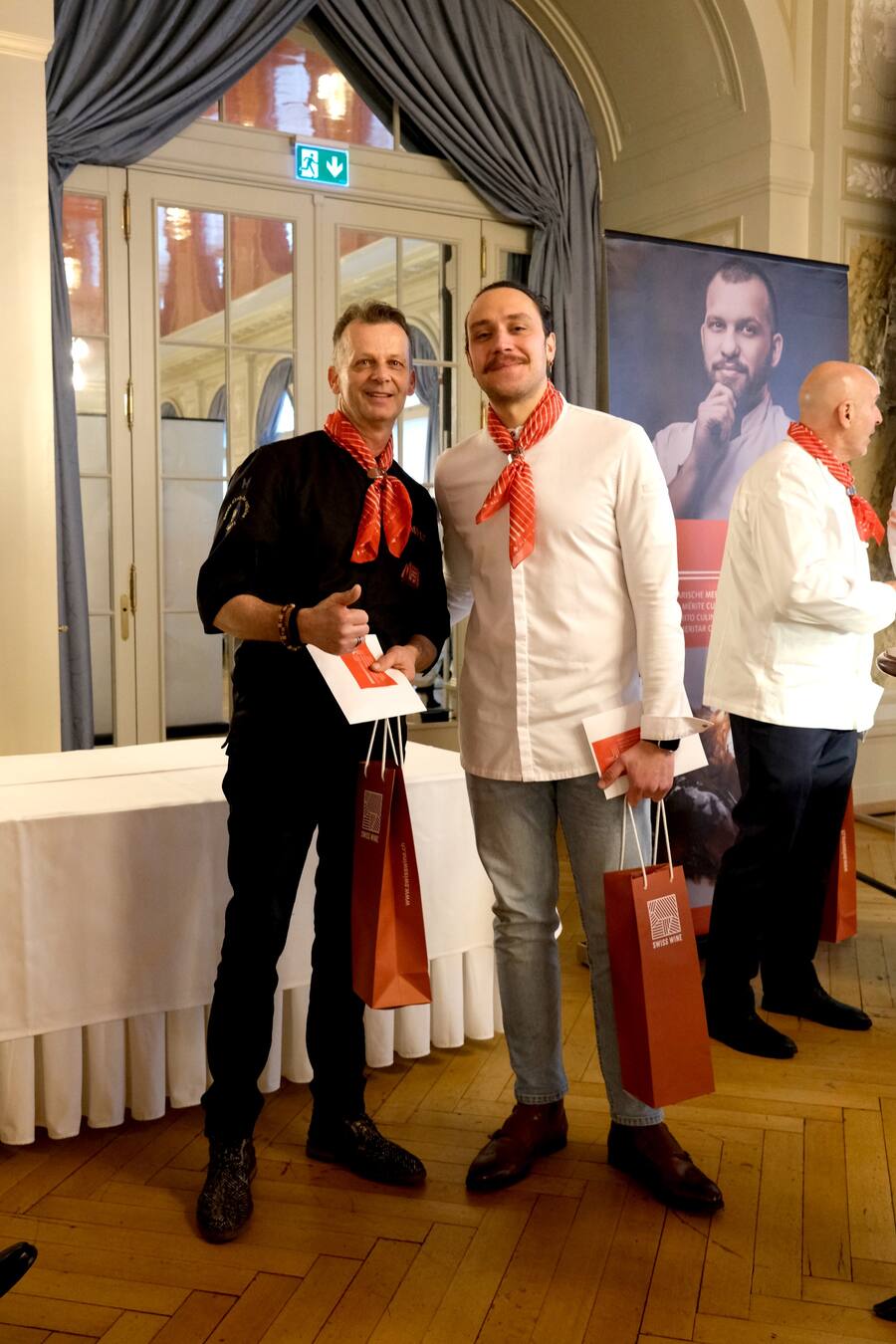 Kulinarische Meriten Schweiz 2022 Amédée Kalbermatten und Fabian Fuchs