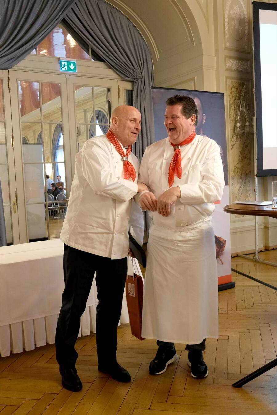 Kulinarische Meriten Schweiz 2022 Philippe Chevrier und Pierrot Ayer