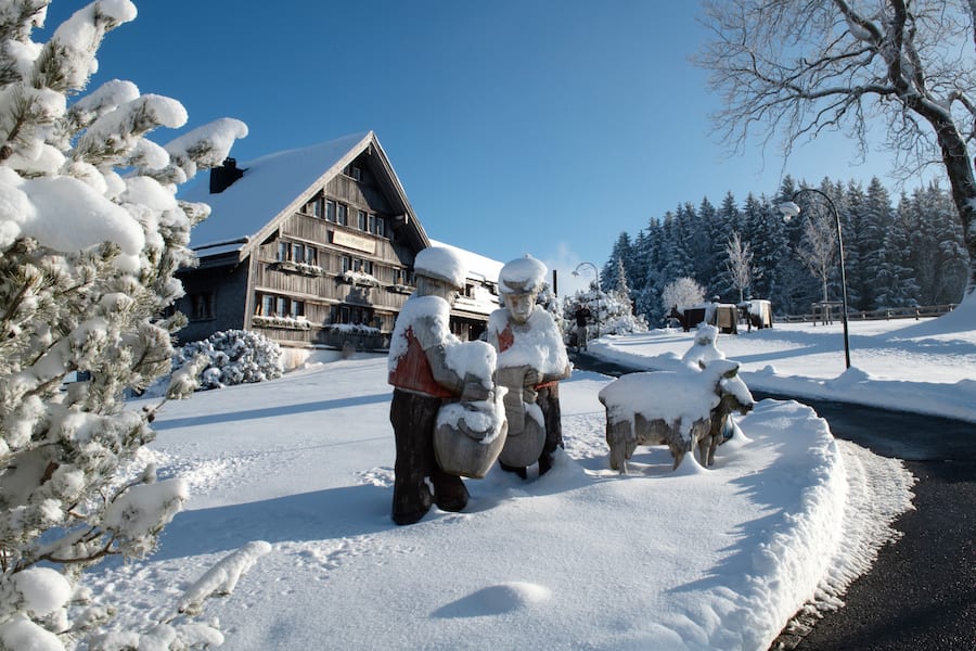 Zum Gupf, legendärer Weinkeller, mit Sommelier Stefan Schachner, 11. Dezember 2021, Rehetobel AR