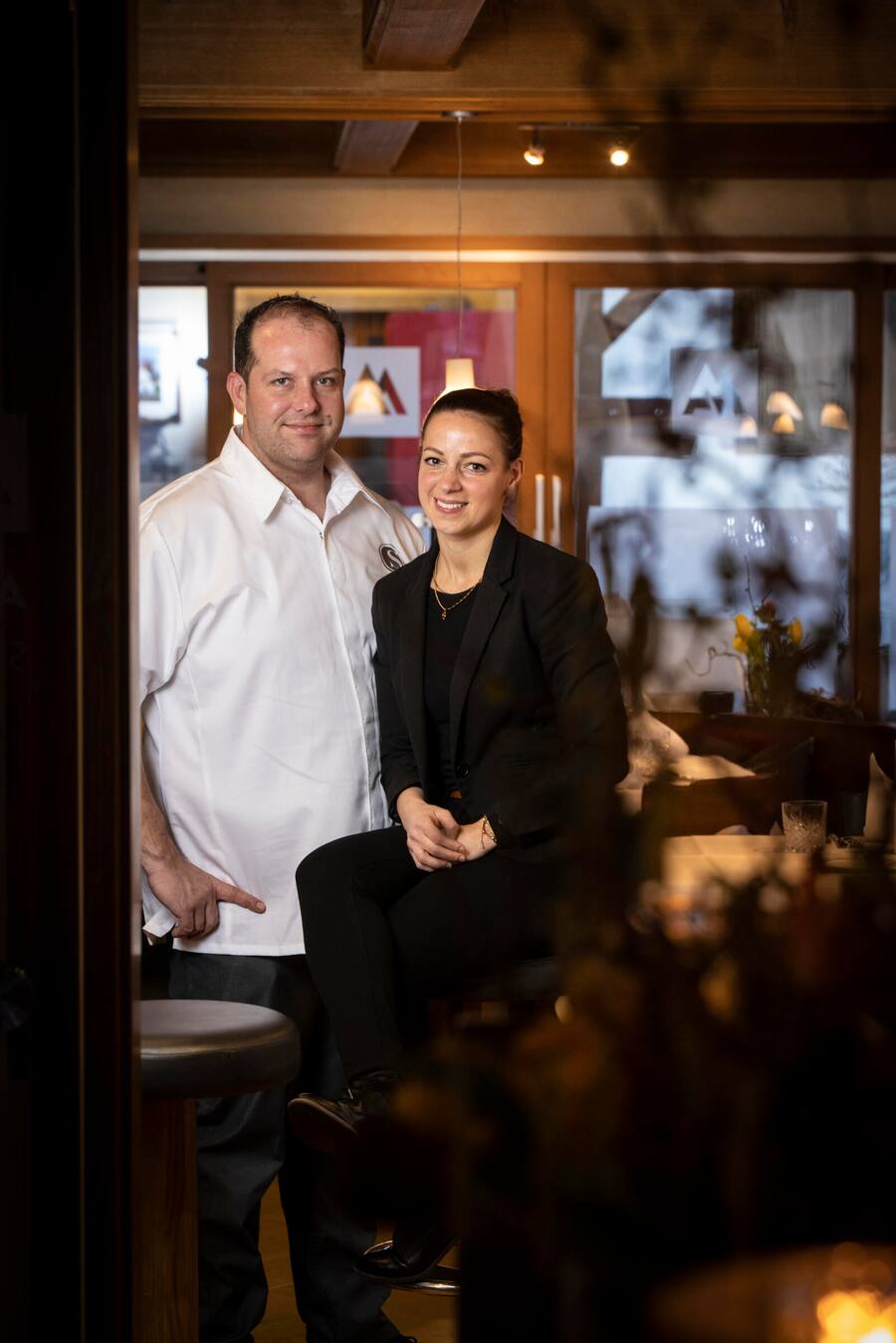 4 Hand Dinner Alpenblick Adelboden Björn Inniger und Stefan Bader