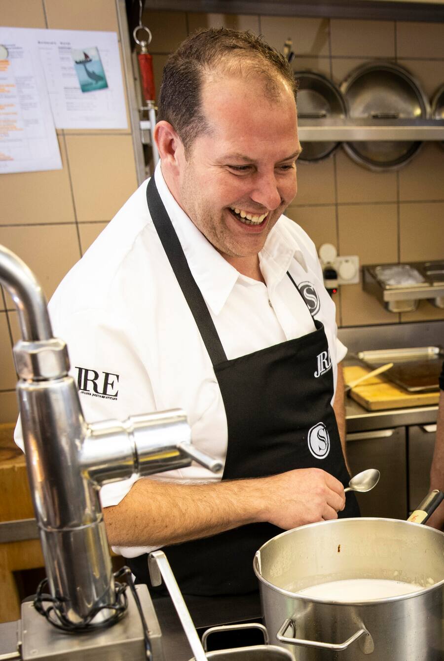 4 Hand Dinner Alpenblick Adelboden Björn Inniger und Stefan Bader