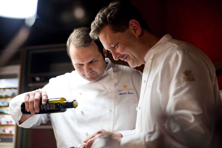 Bobo (l.) & Chicco Cerea.