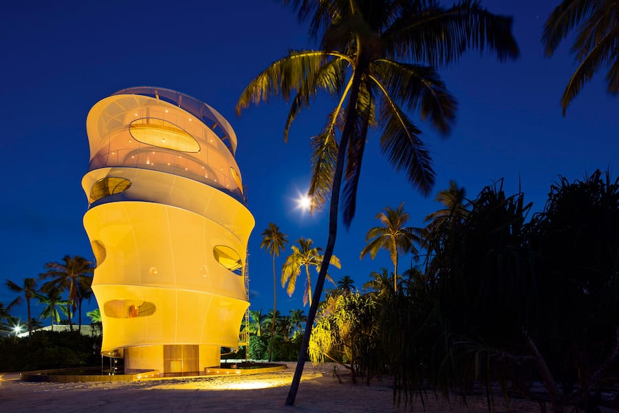 GaultMillau Travel Malediven Velaa Private Island Turm 2022