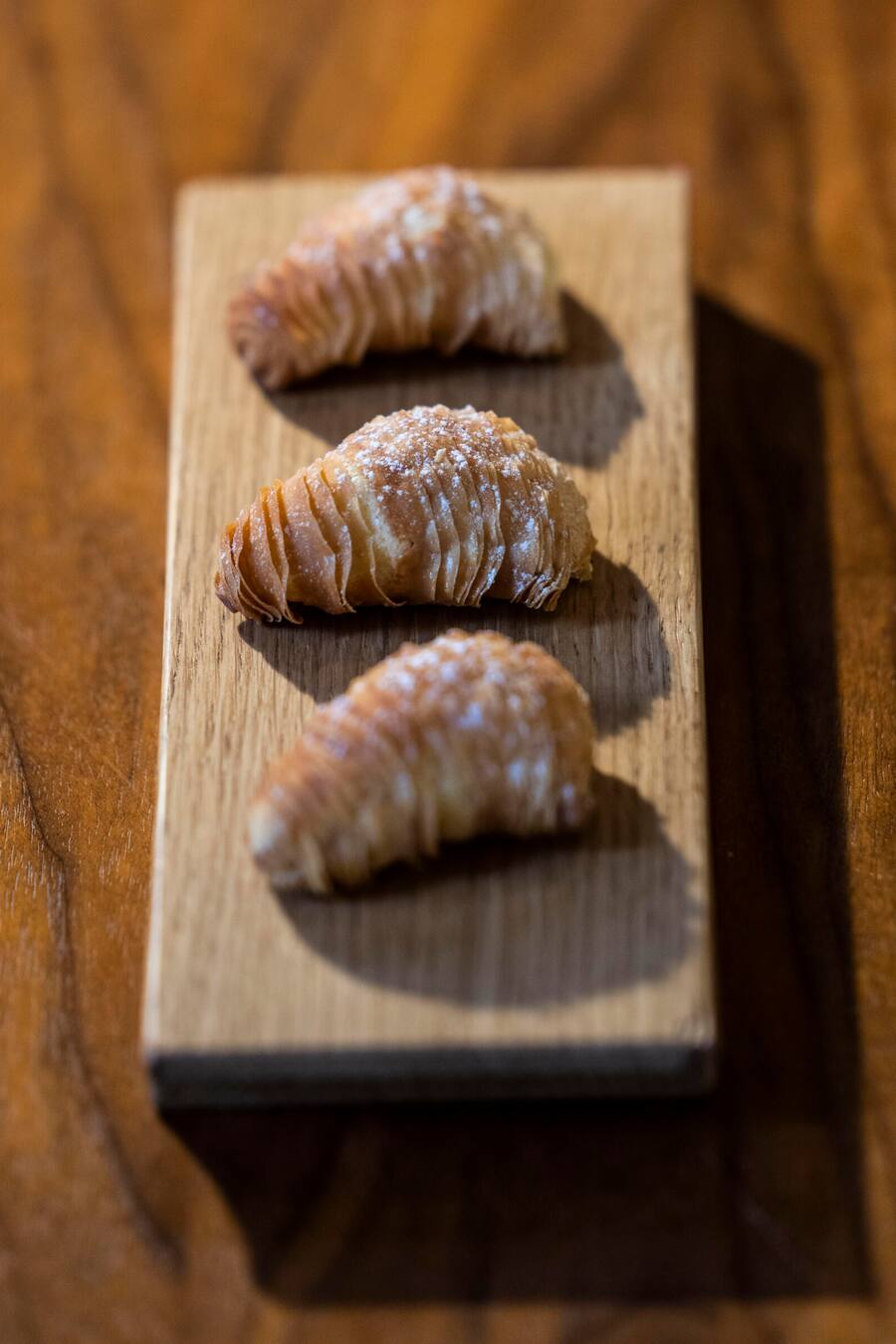 19.10.2021; Zürich: GMCH - Restaurant Ornellaia; Patissiere des Jahres, Felicia Ludwig. Im Bild âSfogliatelle mit Vanille Cremeâ. © Valeriano Di Domenico