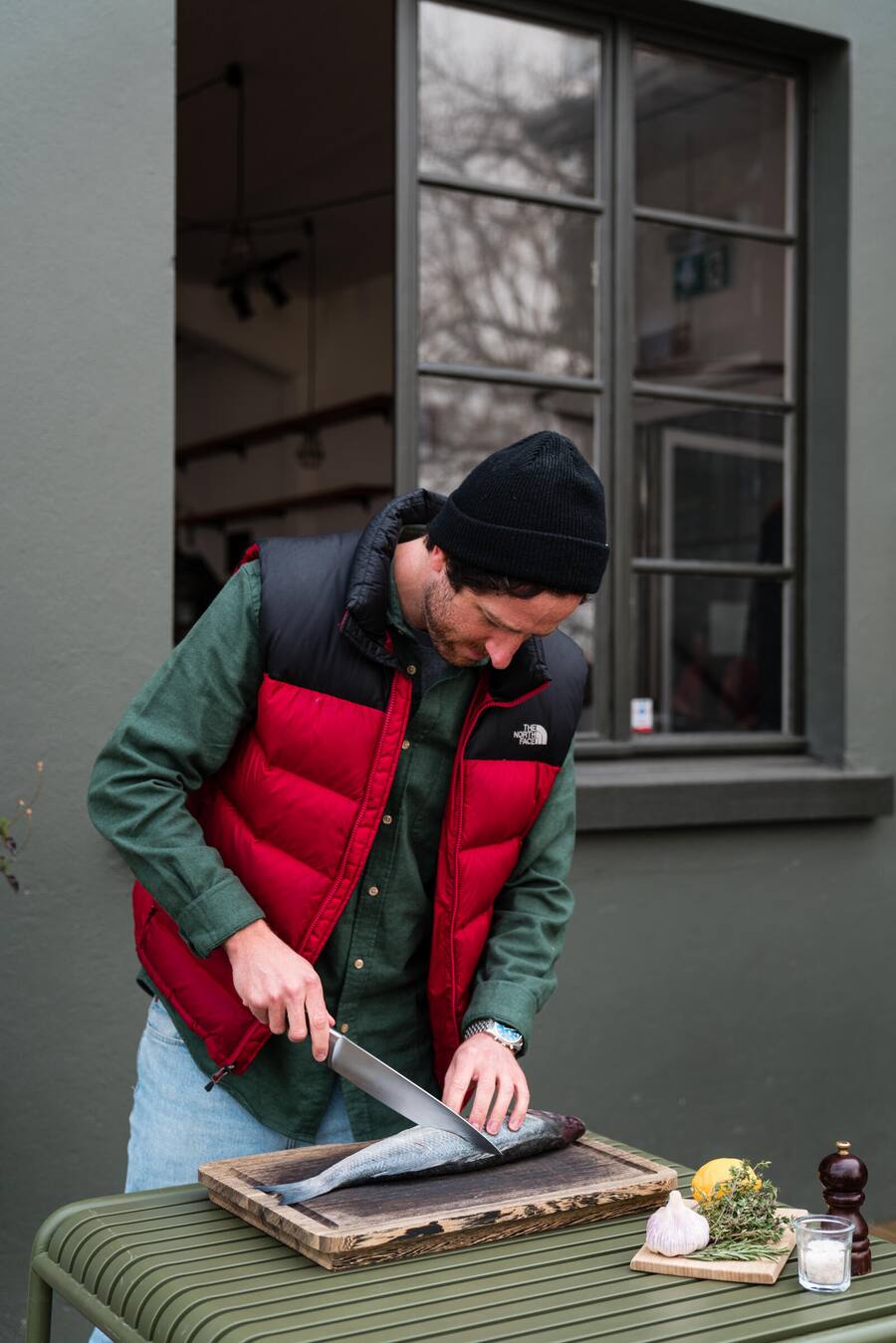 Wolfsbarsch, Loup de Mer - Luma Delikatessen, Seafood Sortiment - Marco Tessaro und Lucas Oechslin - Zürich - Donnerstag, 4.3.2021 - Copyright Olivia Pulver Luma, Seafood, Fisch © Olivia Pulver