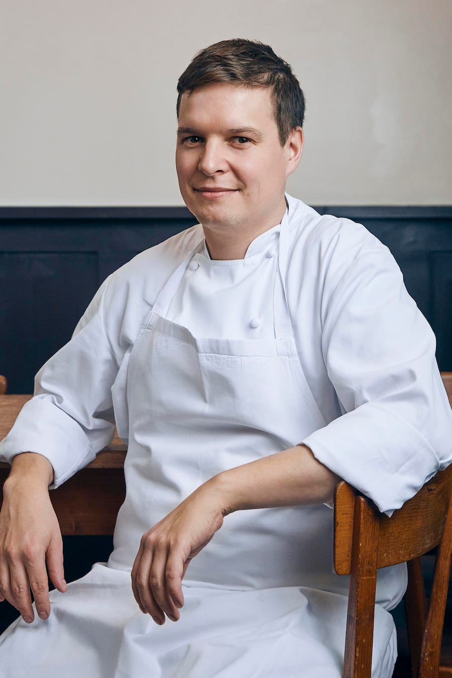 Küchenchef Marius Frehner. Restaurant Gamper, Zürich, am 21.09.2017 / Foto Lucian Hunziker Marius Frehner, Gamper, Zürich © Lucian Hunziker