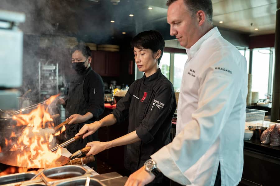 Miss Chatsorn und Mike Wehrle Bürgenstock Resort 2022