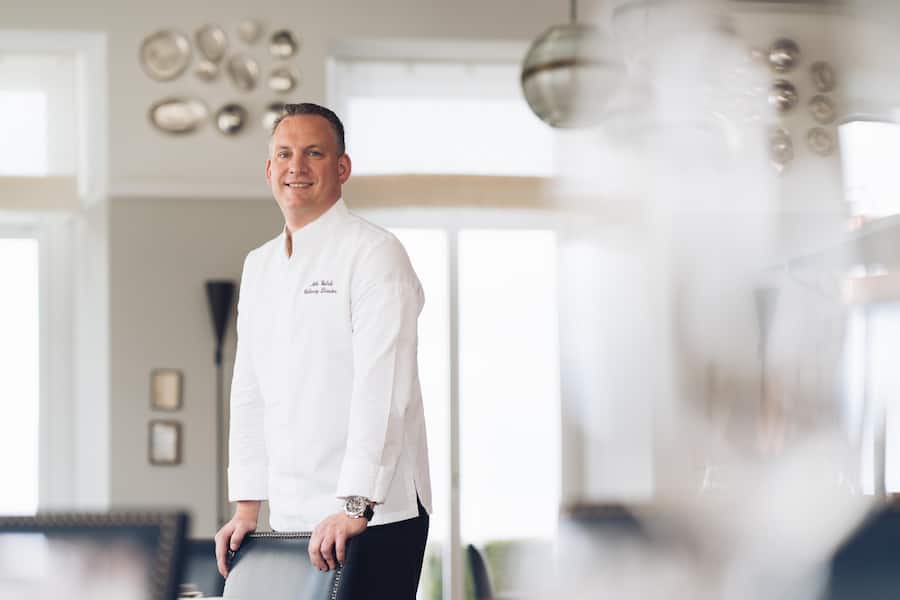 Chefkoch Mike Wehrle, Ritzcoffier - Festive Season auf dem Bürgenstock Resort - Festtagsmenü 2021 - 4.11.2021 - Copyright Olivia Pulver